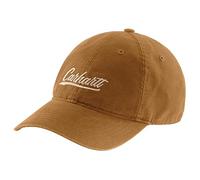 Carhartt Damen Basecap Canvas Script Graphic, Braun, 105247