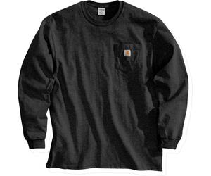 Carhartt Dearborn Loose Camicia Longsleeve, nero, Taglia L
