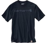 Carhartt Dearborn Relaxed Logo Maglietta, blu, taglia M per maschi