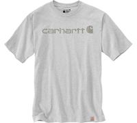Carhartt Dearborn Relaxed Logo Maglietta, grigio, taglia M per maschi