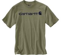 Carhartt Maglietta Dearborn Relaxed Logo Verde Taglia XL Uomo