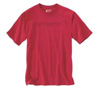 Carhartt EMEA Core Logo Workwear Short Sleeve Maglietta, rosso, taglia M per maschi