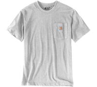 Carhartt Dearborn Relaxed Pocket Maglietta, Grigio chiaro, Taglia L