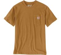 Carhartt Dearborn Relaxed Pocket Maglietta, marrone, Taglia XL