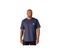 Carhartt Dearborn Relaxed Pocket Short Sleeve T-shirt Blu L / Regular Uomo