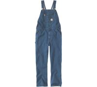 Carhartt Loose Fit Denim Bib Overall Salopette, Darkstone, 38W x 34L Uomo