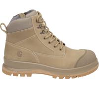 Carhartt Detroit 6’’ ZIP S3 stivali, beige, taglia 45 per maschi