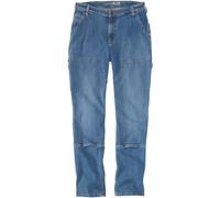 Carhartt Double Front Straight Jeans donna, blu, taglia 26 per donne