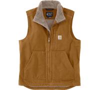Carhartt Duck Mock Neck veste, marrone, taglia 2XL
