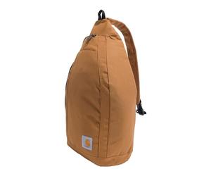 Carhartt Durable Sling Bag, Crossbody Backpack with Side Release Buckle, Tablet Sleeve And Adjustable Strap, Zaino a Tracolla Brown, Taille Unique Unisex-Adulto