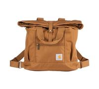 Carhartt, Durable - Zaino convertibile con cinghie regolabili e custodia per computer portatile, taglia unica, colore: Marrone
