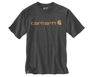 Carhartt EMEA Core Logo Workwear Short Sleeve Maglietta, grigio scuro, Taglia L
