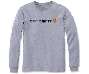 Carhartt EMEA Workwear Signature Graphic Core Logo Longsleeve, grigio, taglia 2XL per maschi