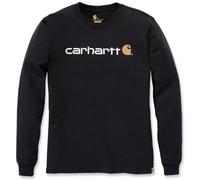 Carhartt EMEA Workwear Signature Graphic Core Logo Longsleeve, nero, taglia L per maschi