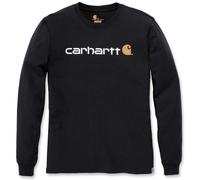Carhartt EMEA Workwear Signature Graphic Core Logo Longsleeve, nero, Taglia XXL