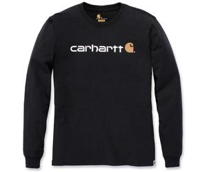 Carhartt EMEA Workwear Signature Graphic Core Logo Longsleeve, nero, Taglia XXL