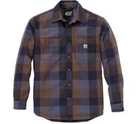 Carhartt Everett Loose LS Plaid Camicia, Blu navy, Taglia L