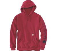 Carhartt Felpa con cappuccio Logo K288 Maglia di Tuta Rosso (R59) XL Uomo