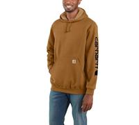 Carhartt Iconic K288 Logo Felpa, marrone, taglia S per maschi