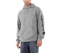 Carhartt Iconic K288 Logo Felpa, grigio, taglia S per maschi