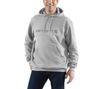 Carhartt Felpa con cappuccio Marquette Logo Grigio M Uomo