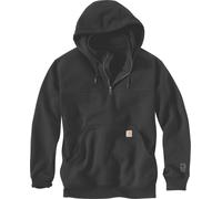 Carhartt - Heavyweight Quarter-Zip Sweatshirt - Felpa con cappuccio L nero