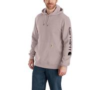 Carhartt Logo, felpa con cappuccio S male Grigio Chiaro