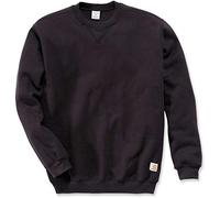 Carhartt Midweight Crewneck Felpa, nero, taglia M