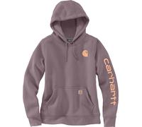 Carhartt - Women's Clarksburg Logo Sleeve Sweatshirt - Felpa con cappuccio M marrone