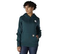 Carhartt Clarksburg Logo, felpa donna con cappuccio M female Verde Scuro (Gm1)