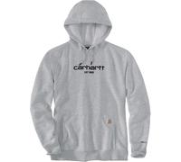 Carhartt Felpa leggera con logo grafico Asphalt Heather XXL