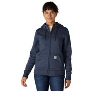 Carhartt Clarksburg Full Zip Felpa cappuccio donna, blu, taglia M per donne
