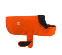 Carhartt Firm Duck - Cappotto isolante per cani, durevole e resistente alle intemperie, per condizioni di freddo e vento, senza PFAS (arancione cacciatore), XL