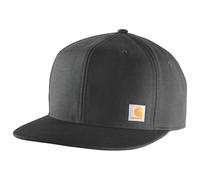 Carhartt - Firm Duck Flat Brim Cap - Berretto One Size grigio/nero