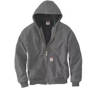 Carhartt Firm Duck Insulated Flannel-Lined Active Giacca in tessuto, grigio, taglia S per maschi