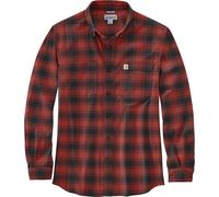 Carhartt Flanella L/S Camicia a quadri rosso ocra XL