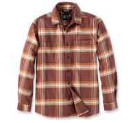 Carhartt Rugged Flex Flannel, camicia L male Marrone/Arancione/Beige
