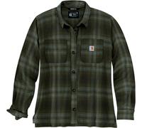 Carhartt Flannel-Plaid, camicetta M female Verde Scuro (G72)