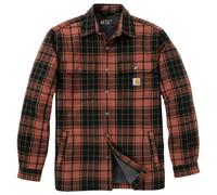 Carhartt - Flannel Sherpa-Lined Shirt Jacket - Giacca tempo libero M marrone