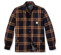 Carhartt - Flannel Sherpa Lined Shirt Jacket - Giacca tempo libero S marrone
