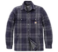 Carhartt - Flannel Sherpa-Lined Shirt Jacket - Giacca tempo libero XL blu/grigio
