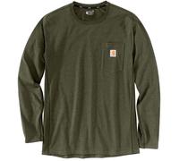 Carhartt Force Flex Pocket Camicia a maniche lunghe, verde, taglia L per maschi