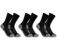 Carhartt Force Crew, calze 3-pack XL male Nero