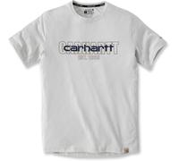 Carhartt Force Logo Graphic, maglietta S male Bianco/Nero