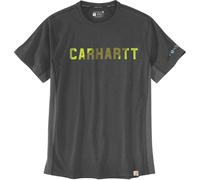 Carhartt Force Flex Block Logo Maglietta, grigio, taglia M