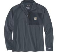 Carhartt Force Ironwood Relaxed Half-Zip Felpa a collo finto, taglia M per maschi