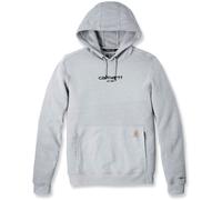 Carhartt Force Logo, felpa con cappuccio S male Grigio Chiaro/Nero