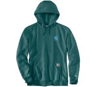 Carhartt Force Logo Felpa, Turchese/Blu, Taglia 2XL