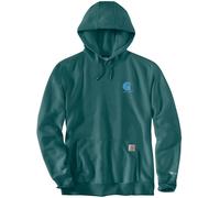 Carhartt Force Logo Felpa, Turchese/Blu, Taglia S
