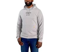 Carhartt Force Logo, felpa con cappuccio S male Nero (Blk)